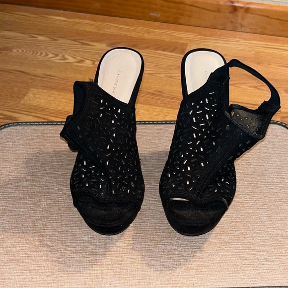 Chinese Laundry platform wedge heels - Picture 2 of 7